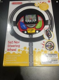 casdon sat nav steering wheel